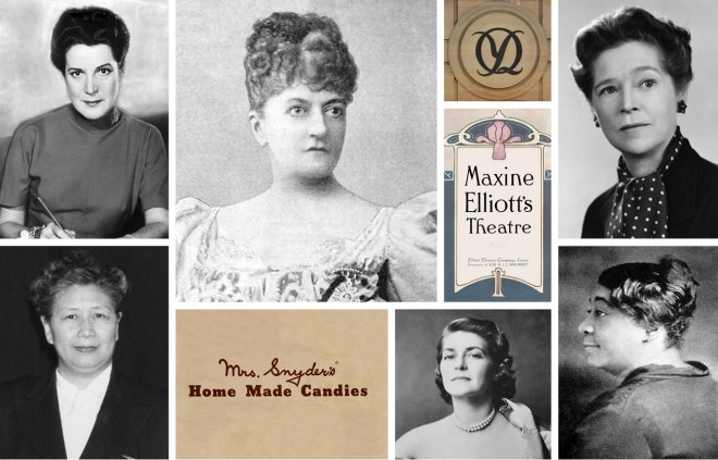 Historic American businesswomen from the collection of Ferret Re
